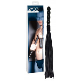 Orion Zado Leder Peitsche Holzgriff, black (4024144343669)