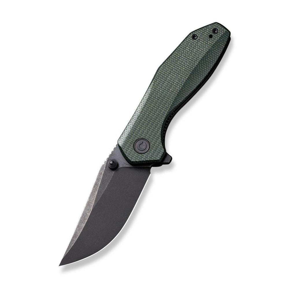 Civivi ODD 22 Green Micarta Black Blade (C21032-2) - зображення 1
