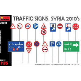 MiniArt Сирийские дорожные знаки 2010-х гг 1:35 (MA35648)