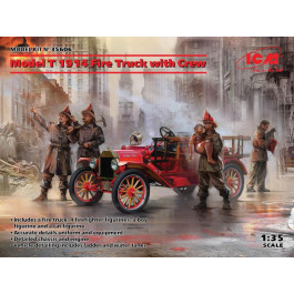 ICM Model T 1914 г. с американскими пожарными (ICM35606)