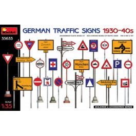 MiniArt Немецкие дорожные знаки 1930-40-х годов (MA35633)
