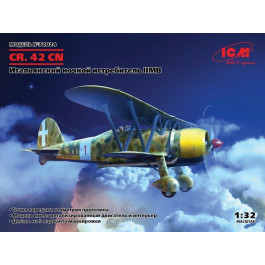 ICM Итальянский ночной истребитель CR. 42CN, 2 Мировой Войны (ICM32024)