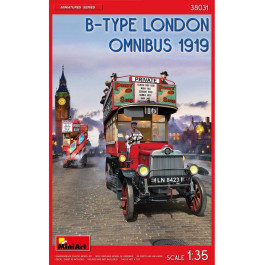 MiniArt Лондонский омнибус B-Type 1919 г (MA38031)