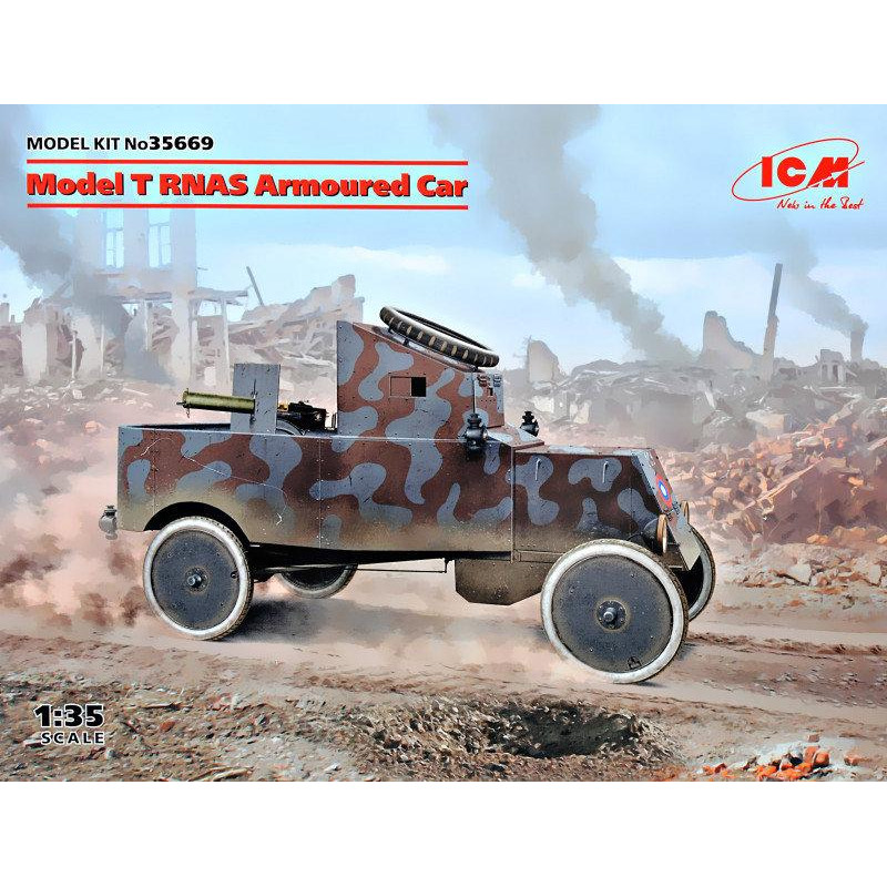 ICM Бронеавтомобиль Model T RNAS (ICM35669) - зображення 1