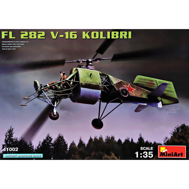 MiniArt Вертолет FL 282 V-16 "Kolibri" (MA41002) - зображення 1