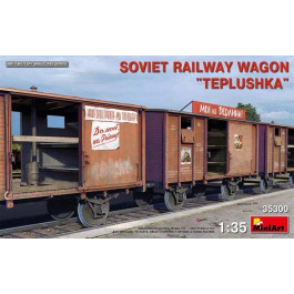 MiniArt Soviet Railway Wagon "Teplushka" (MA35300)