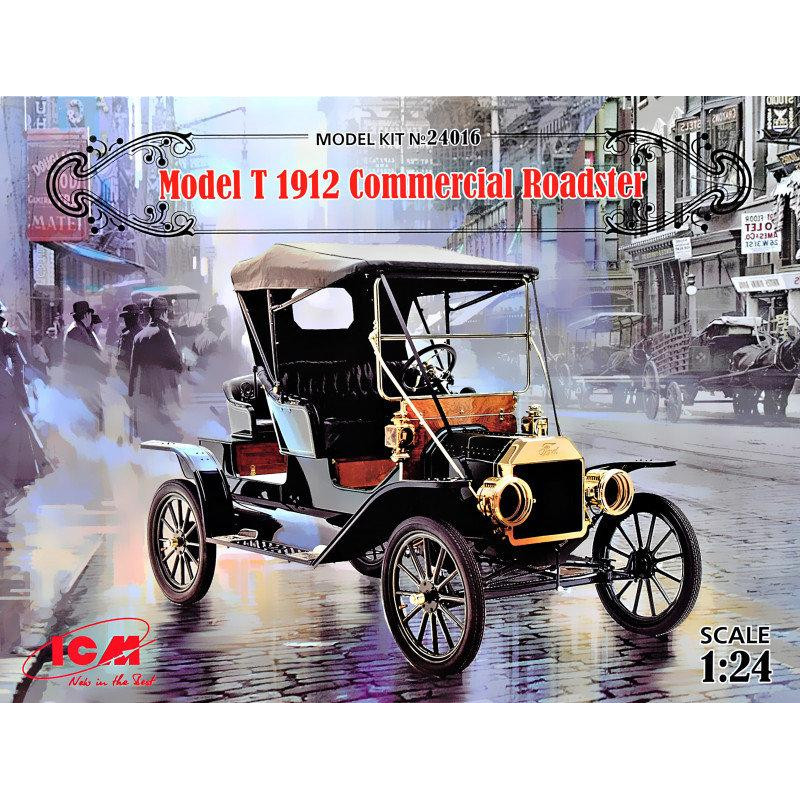 ICM Американский автомобиль Model T 1912 Roadster (ICM24016) - зображення 1