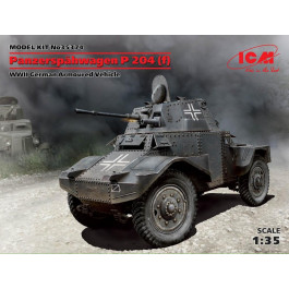 ICM Немецкий бронеавтомобиль Panzerspahwagen P 204 f, II МВ (ICM35374)