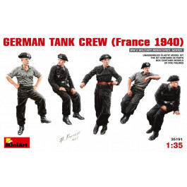 MiniArt Немецкий танковый экипаж, Франция 1940 (MA35191)
