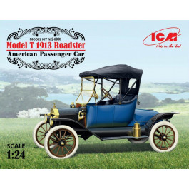 ICM Американский пассажирский автомобиль Model T 1913 Roadster (ICM24001)