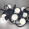 Velmax V-SSL-B-WH шар 10LED белый IP65 кабель черный 10м (21-54-71) - зображення 1