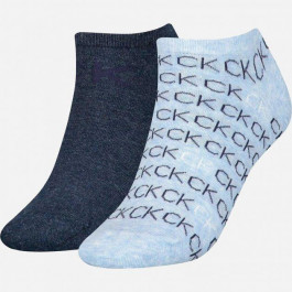 Calvin Klein Набір шкарпеток  822129222 коттон One Size 2 пари Синій (1159780291)
