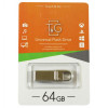 T&G 64 GB 027 Metal Series USB 2.0 Silver (TG027-64G) - зображення 1