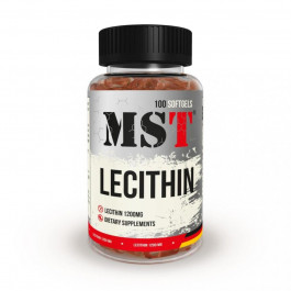 MST Nutrition Lecithin 1200 mg, 100 капсул