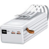 Proda Azeada Smart Energy PD-P82 22.5W PD+QC Fast Charging Power Bank 50000mAh White (PD-P82-WH) - зображення 2