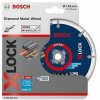 Bosch Круг отрезной Bosch Diamond metal X-Lock O125 x 22,23мм - зображення 2