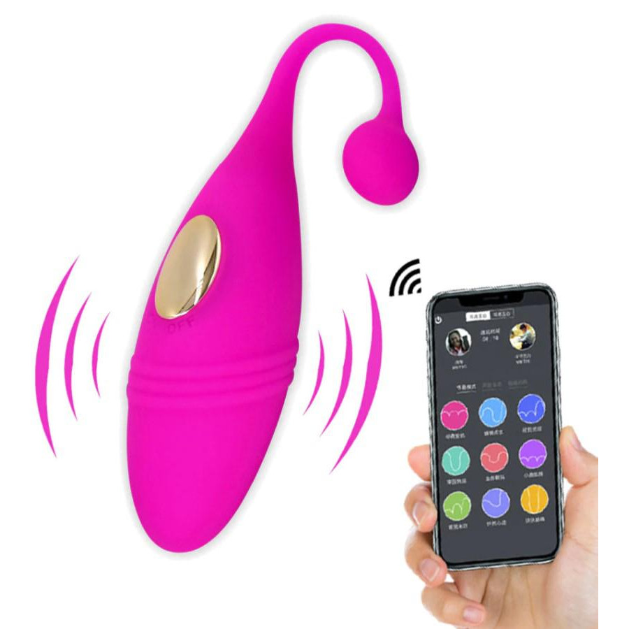 GYQ Remote Control Vibrating Egg PL-APP886, розовое (7770000283668) - зображення 1