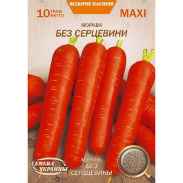 ТМ "Семена Украины" Насіння  морква Без Серцевини 10г
