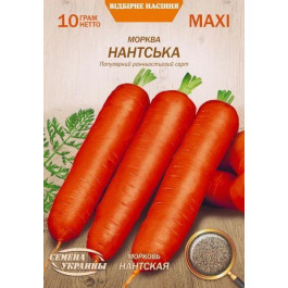 ТМ "Семена Украины" Насіння  морква Нантська 10г