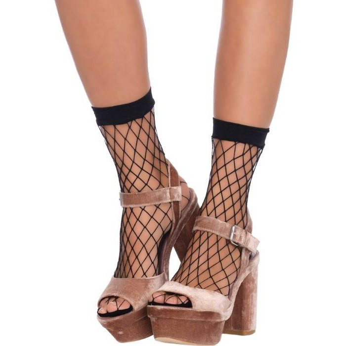 Leg Avenue Шкарпетки Net Anklets Black від (714718531120) - зображення 1