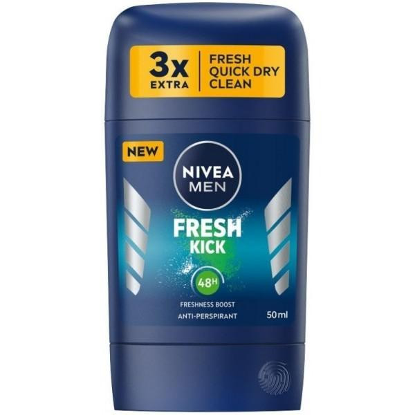 Nivea Дезодорант-стік чоловічий  Fresh Kick 50 мл (42429630) - зображення 1
