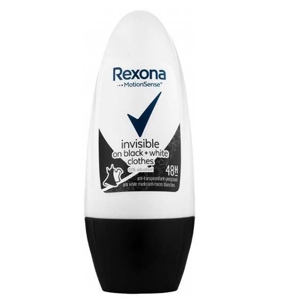 Rexona Дезодорант кульковий  Невидима на чорному та білому 50 мл - зображення 1