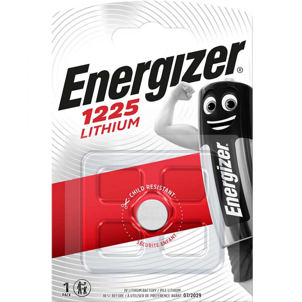 Energizer CR-1225 bat(3B) Lithium 1шт (7638900411560) - зображення 1