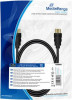 MediaRange HDMI to HDMI 2m Black (MRCS195) - зображення 1