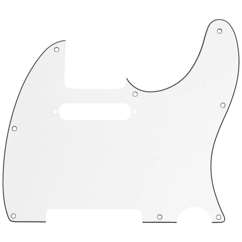 Fender PICKGUARD FOR TELECASTER 3-PLY PARCHMENT - зображення 1