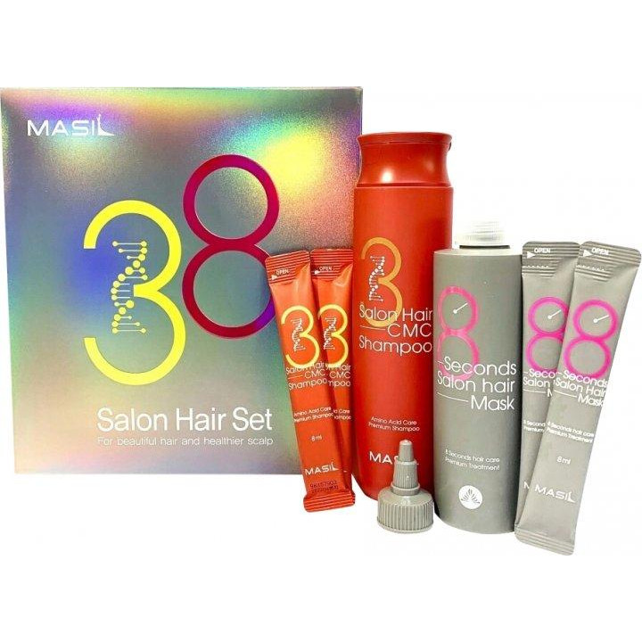 MASIL Набор для восстановления волос  38 Set с кератином и коллагеном (8809494545538/8809744060132) - зображення 1