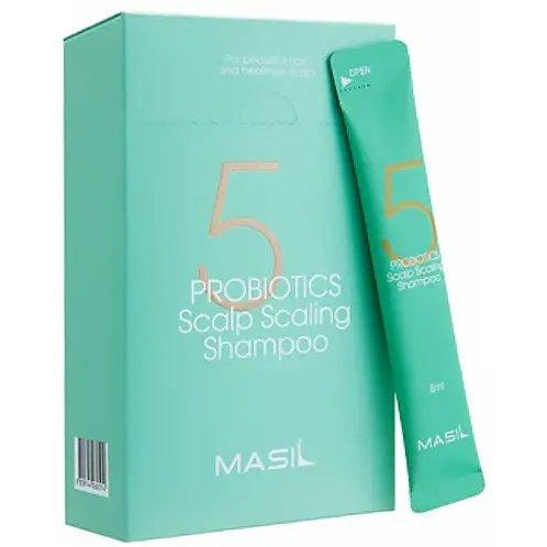 MASIL Набір глибокоочисних шампунів  5 Probiotics Scalp Scaling Shampoo з пробіотиками 8 мл х 20 шт (88000 - зображення 1