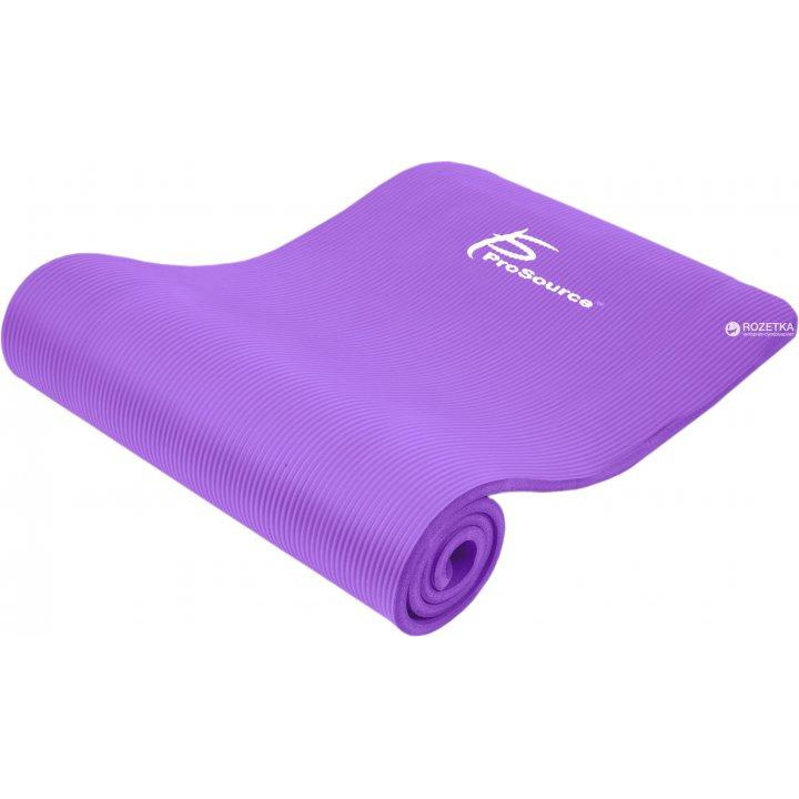ProSource Extra Thick Yoga And Pilates Mat 1/2 Inch, purple - зображення 1