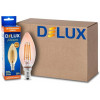 DeLux LED BL37B 4W 410Lm 2700K 220V E14 amber filament 10шт (90017539) - зображення 1