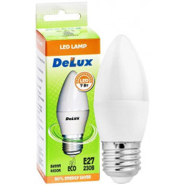 DeLux LED BL37B 7W 560Lm 4100К 220V E27 комплект 3 шт. (90005347)