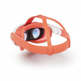 Meta Quest 3 Facial Interface & Head Strap - Blood Orange (899-00629-01)