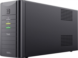 Trust Oxxtron 1000 VA UPS with wall sockets - Black (21199)