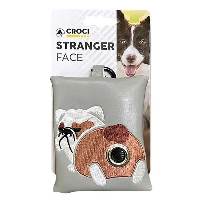 Croci Stranger Face Bulldog Сумка для пакетів для збирання фекалій собак 1 шт. (C6120224) - зображення 1