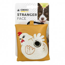 Croci Stranger Face Chicken Сумка для пакетів для збирання фекалій собак 1 шт. (C6120223)