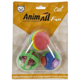 AnimAll Набор игрушек  Fun Cat VP064 3 шт (2000981200053)
