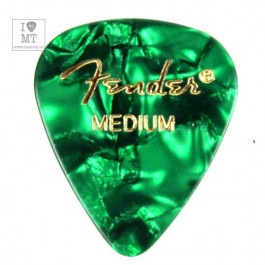   Fender 351 GREEN PICK GROSS MEDIUM