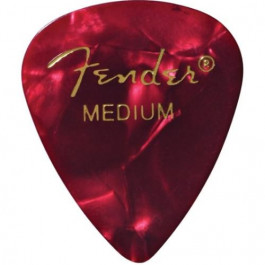 Fender 351 Shape Premium Picks Red Moto Medium (982351309)