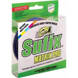 Sufix Matrix Pro / #0.6 / Multicolor / 0.12mm 250m 8.1kg