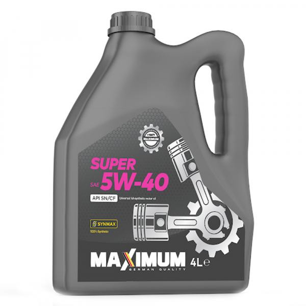  MAXIMUM Super 5W-40 SN/CF 4л - зображення 1