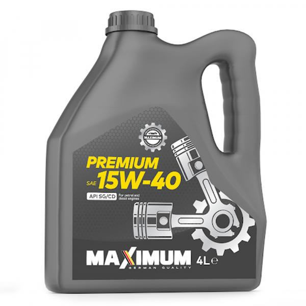 MAXIMUM Premium 15W-40 SG/CD 4л - зображення 1
