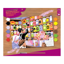 Sequin Art PAINTING BY NUMBERS SENIOR Sweet Shoppe (SA1520)