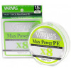 Varivas Max Power PE X8 #1.5 / Lime Green / 0.205mm 200m 12.9kg - зображення 1