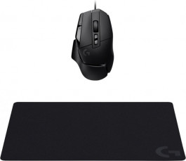 Logitech G502 X USB Black + G240 Mouse Pad Control Black (991-000489)