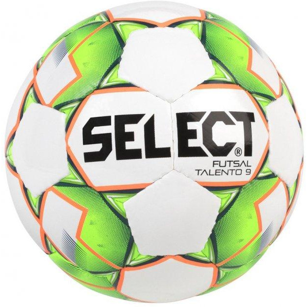 SELECT Futsal Talento 9 №2 White-Green-Orange (5703543187126) - зображення 1