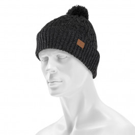Highlander Зимова шапка  Outdoor Beira Lined Bobble Hat - Charcoal Marl