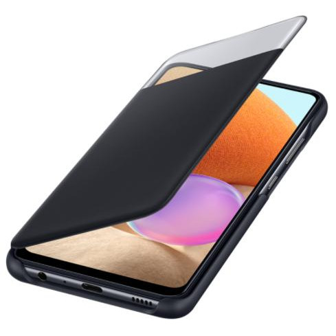 Samsung A525 Galaxy A52 S View Wallet Cover Black (EF-EA525PBEG) - зображення 1